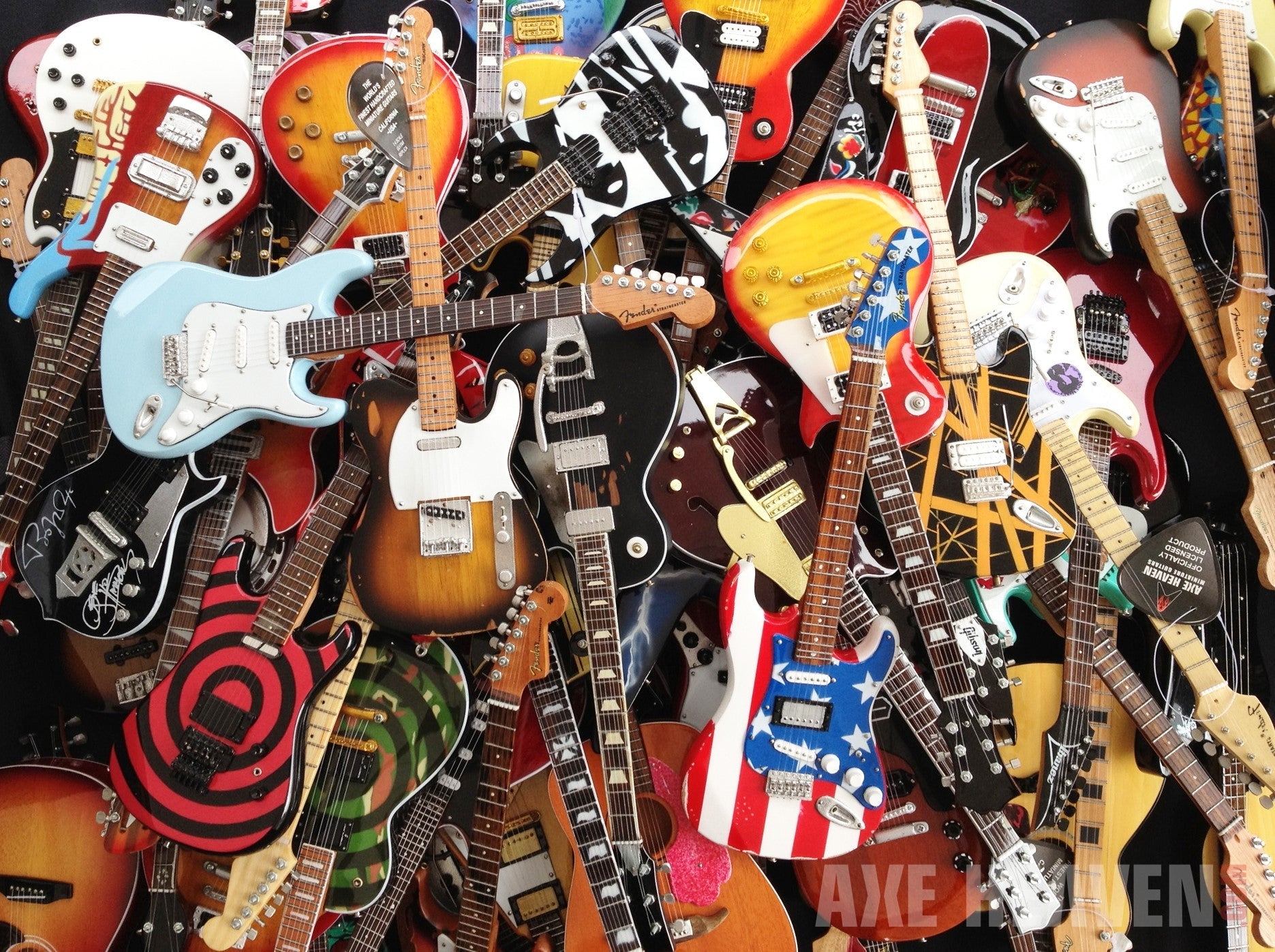 Mini Guitars & Ornaments – Limited Edition Merch