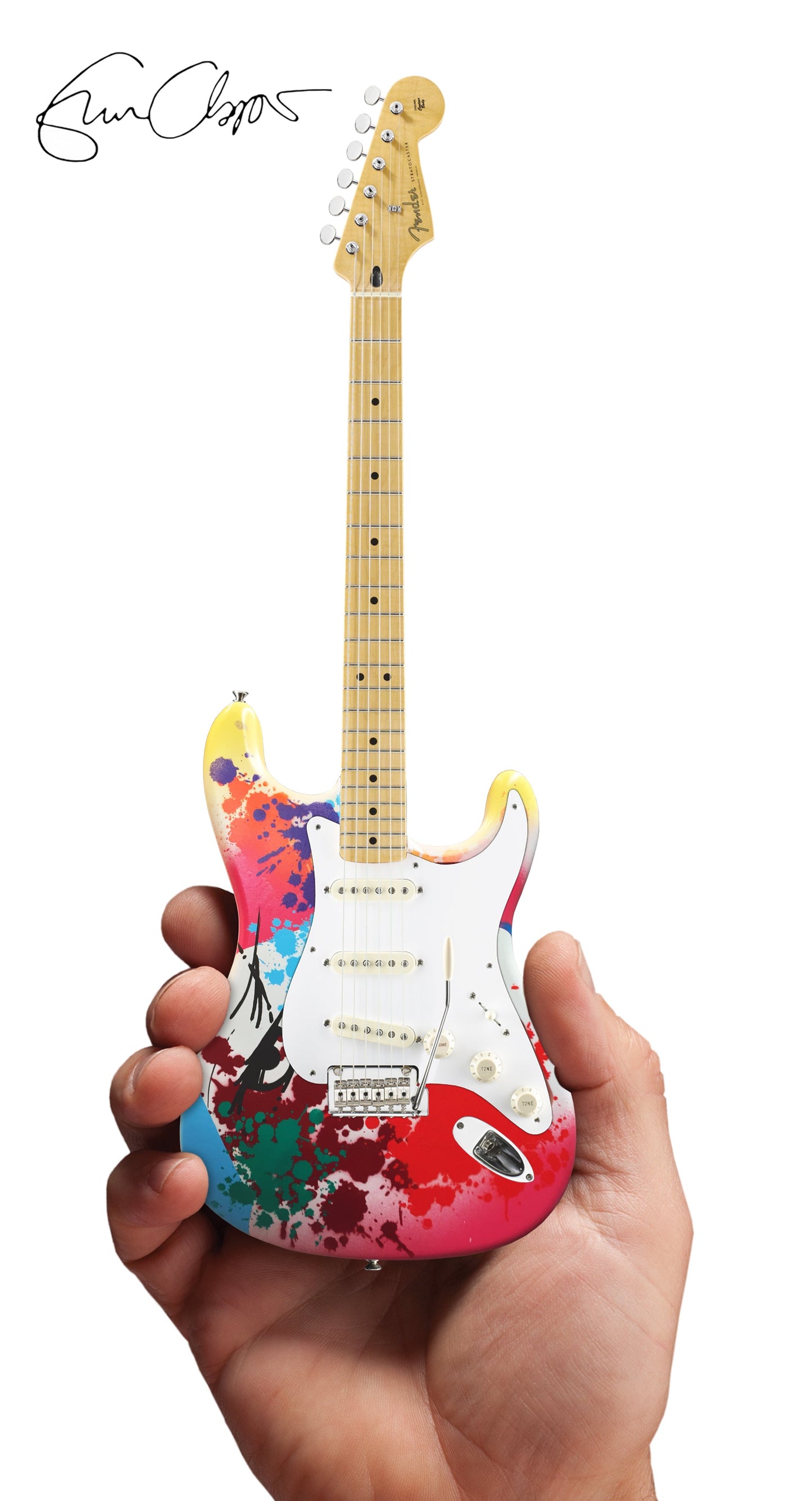 Eric Clapton Limited-Edition 2019 Crossroads Guitar Festival Crashocaster Fender™ Strat™ Mini Guitar