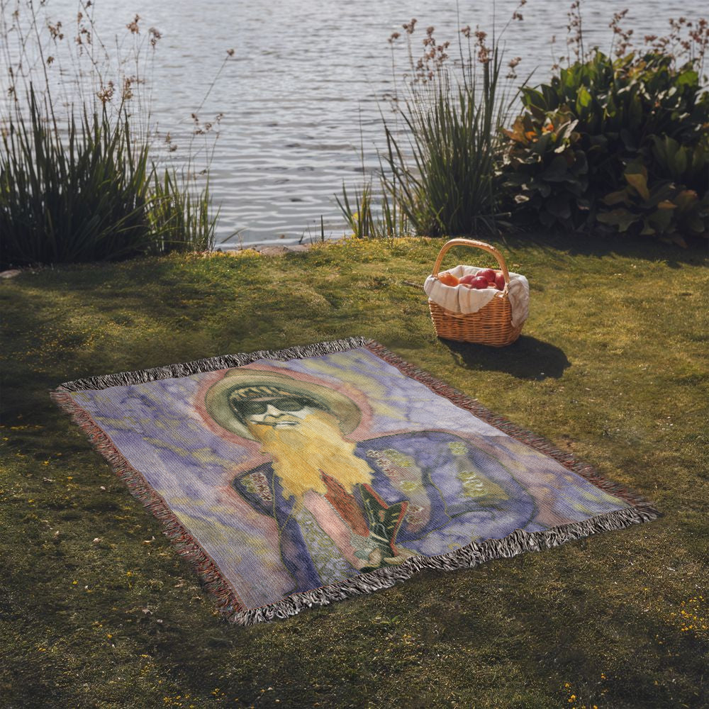 Billy F Gibbons - 50” x 60” woven blanket