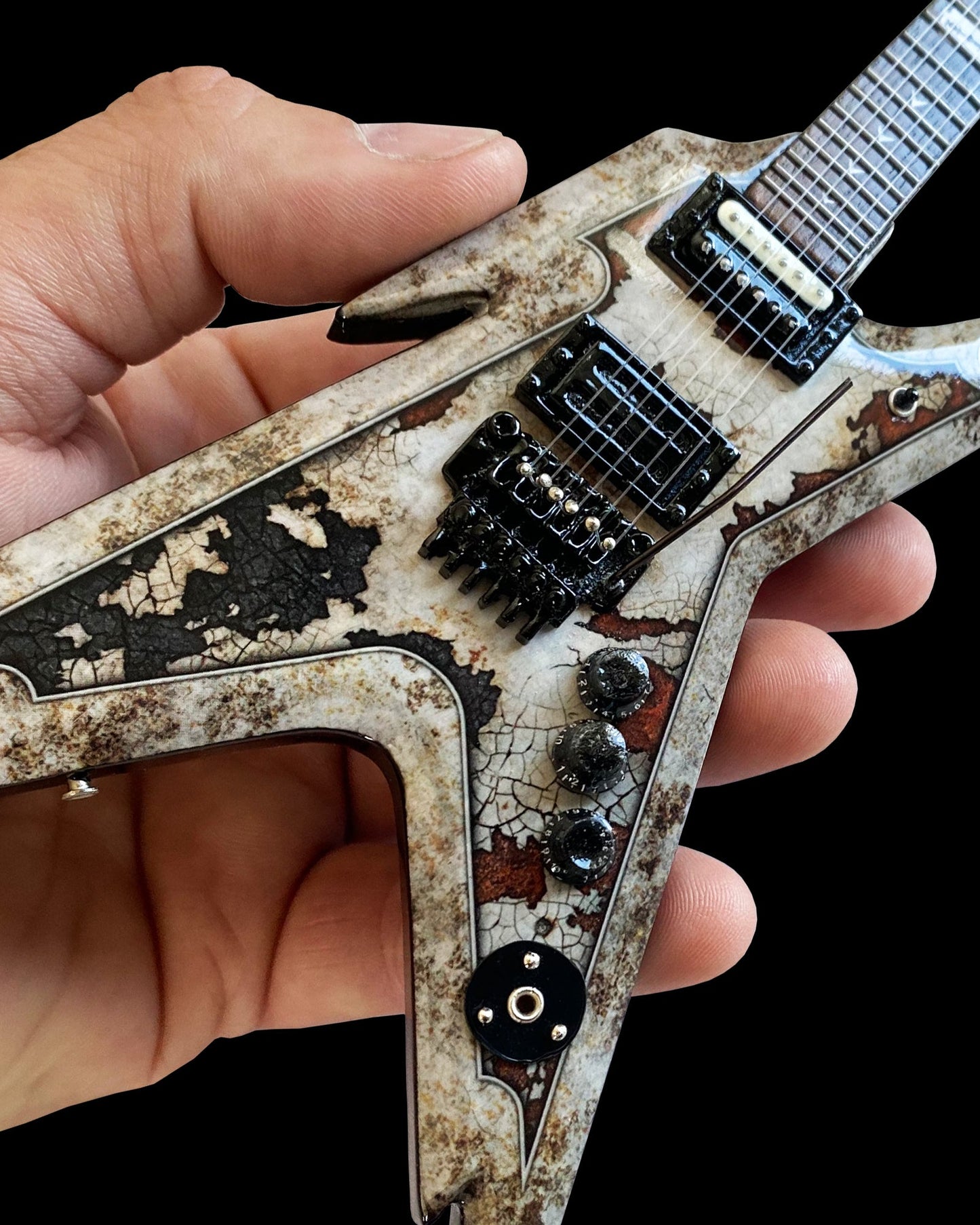 Dean Dimebag Rust Razorback Mini Guitar - Officially Licensed