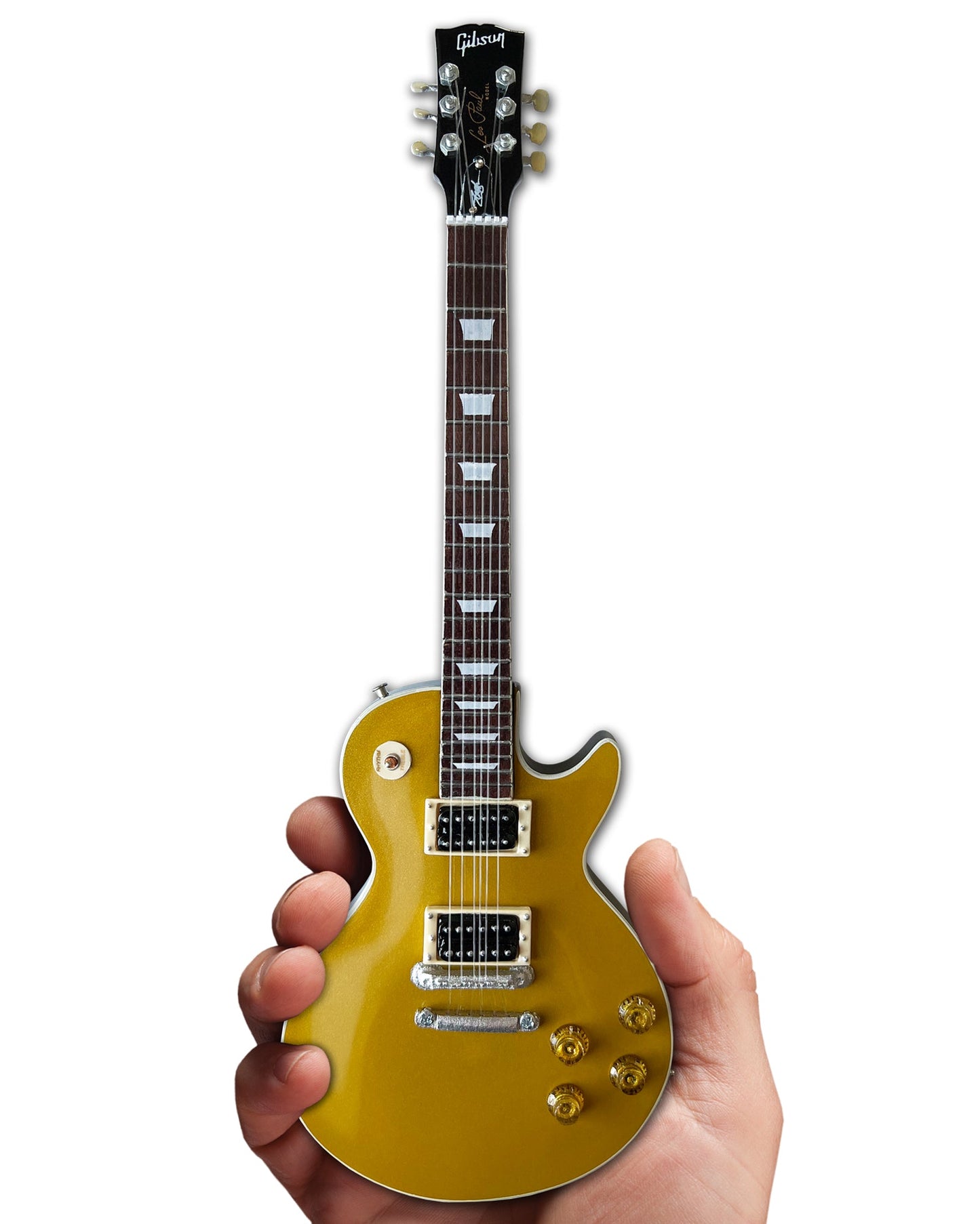 Slash Gibson Les Paul Standard “Victoria” Goldtop Miniature Guitar Model