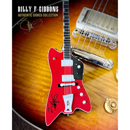 Billy F Gibbons SIGNED Gretsch Billy Bo Mini Guitar