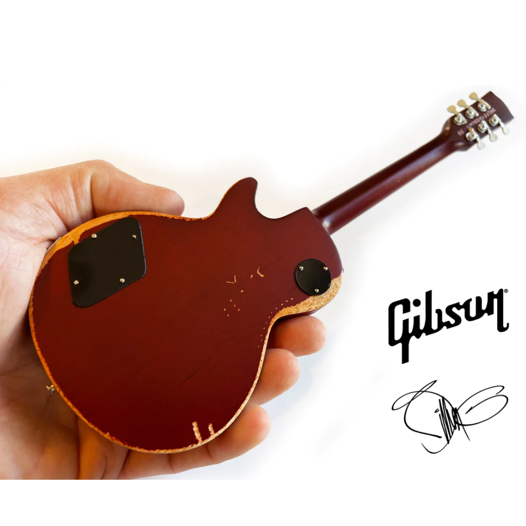 Billy F Gibbons SIGNED Pearly Gates Gibson Les Paul Mini Guitar