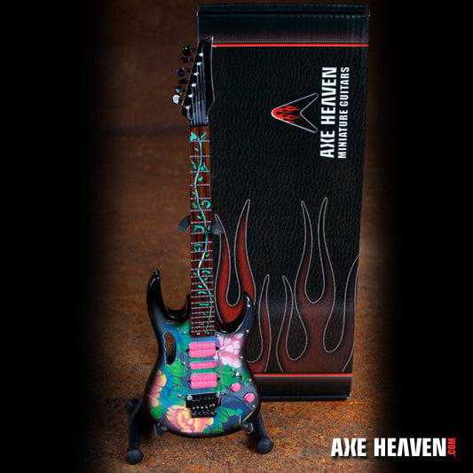 Steve Vai Signature Lotus Flower JEM Miniature Guitar Replica Collectible