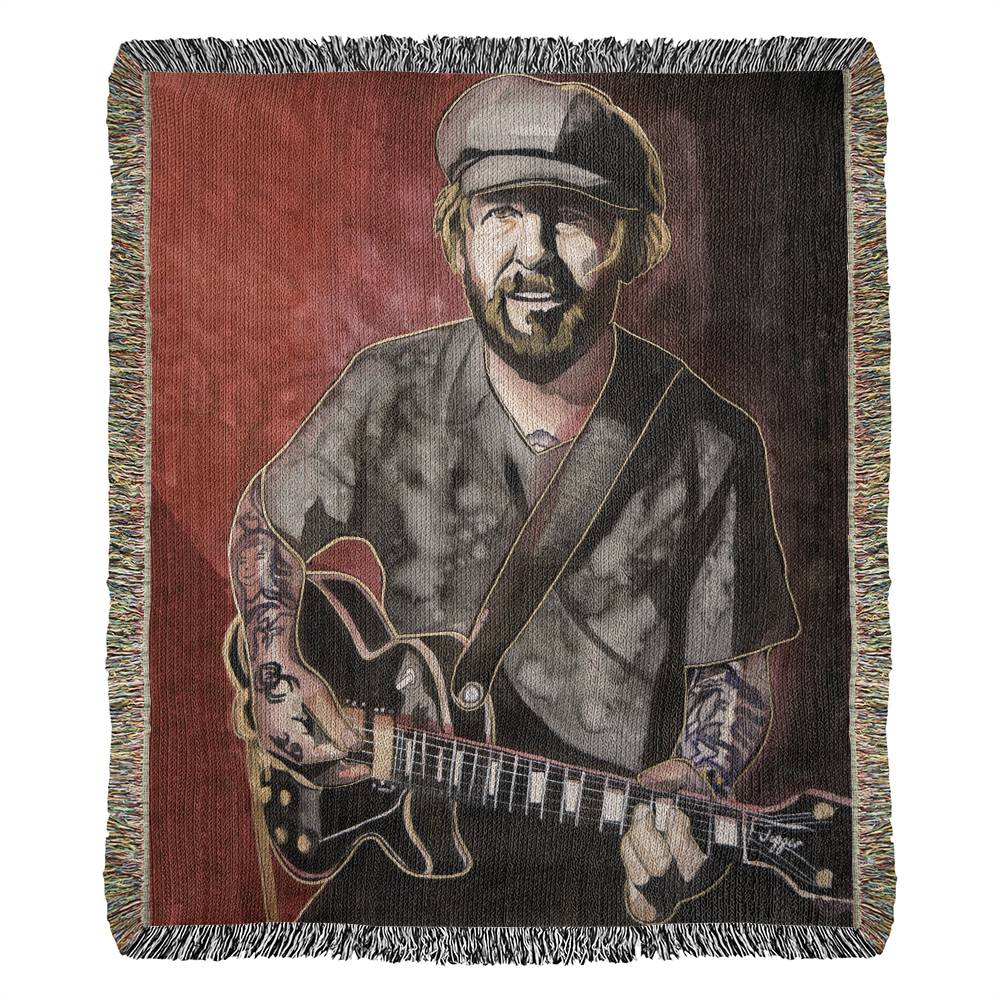 Tracii Guns - 50” x 60” woven blanket
