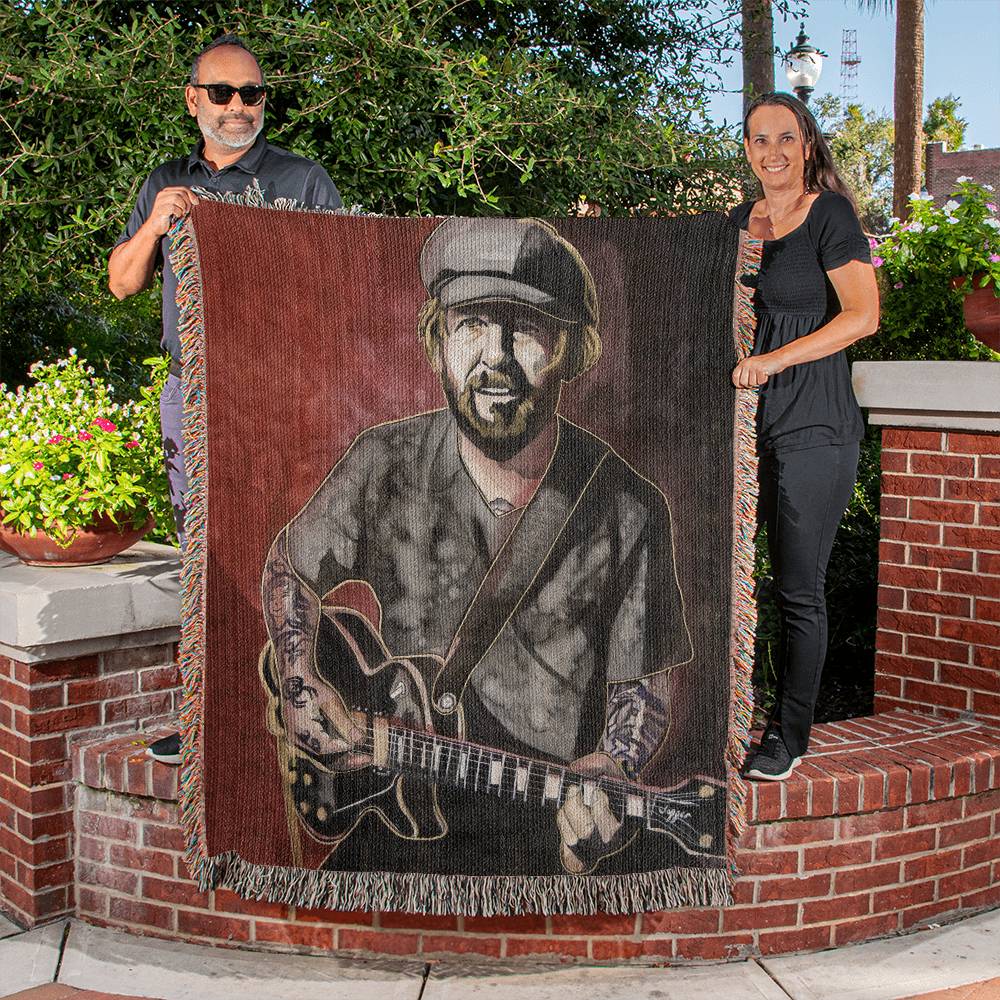 Tracii Guns - 50” x 60” woven blanket