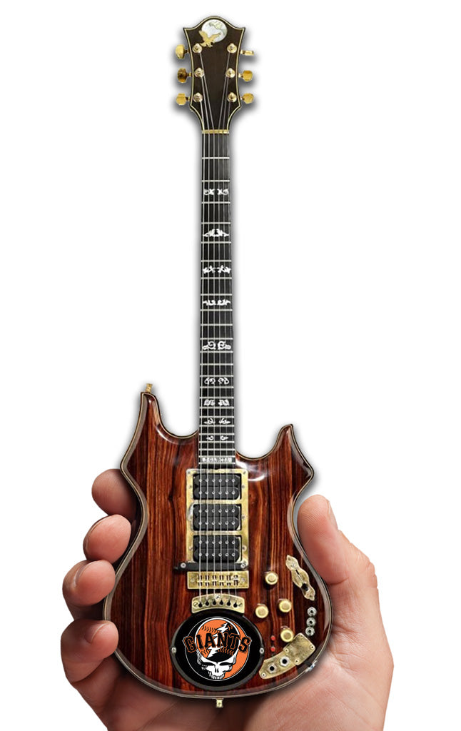 SF Giants 2018 Jerry Garcia Night Limited Edition and Numbered Collectible Mini Guitar
