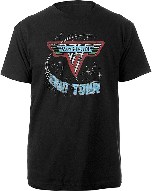 EVH Van Halen 1978 Vintage Mens T-shirt Officially Licensed