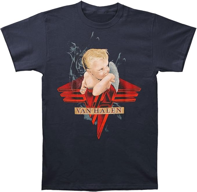 EVH Van Halen Angel Smoking Mens T-shirt