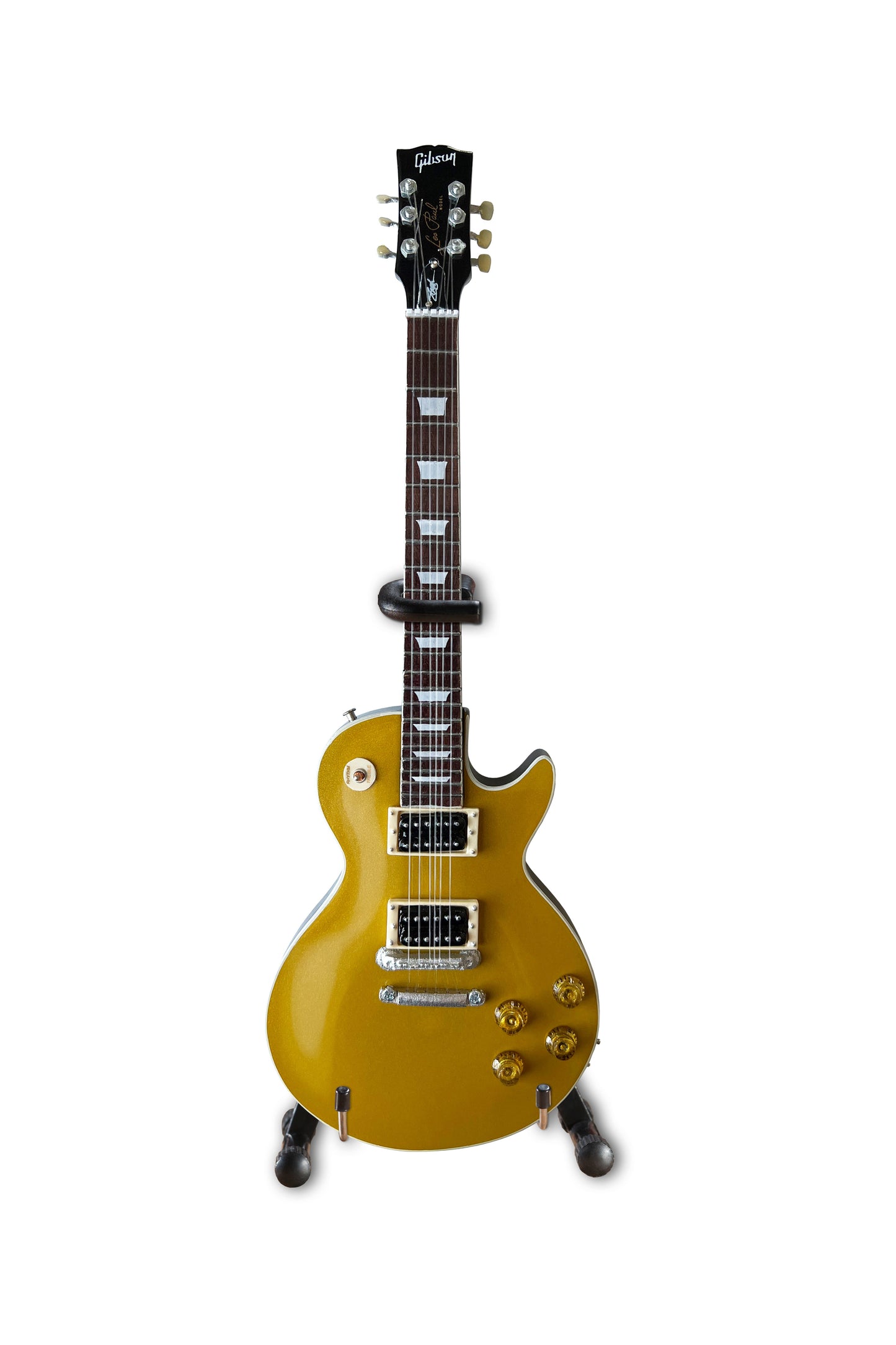 Slash Gibson Les Paul Standard “Victoria” Goldtop Miniature Guitar Model