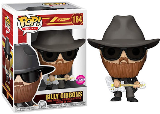 Billy F Gibbons - Flocked Funko Pop #164