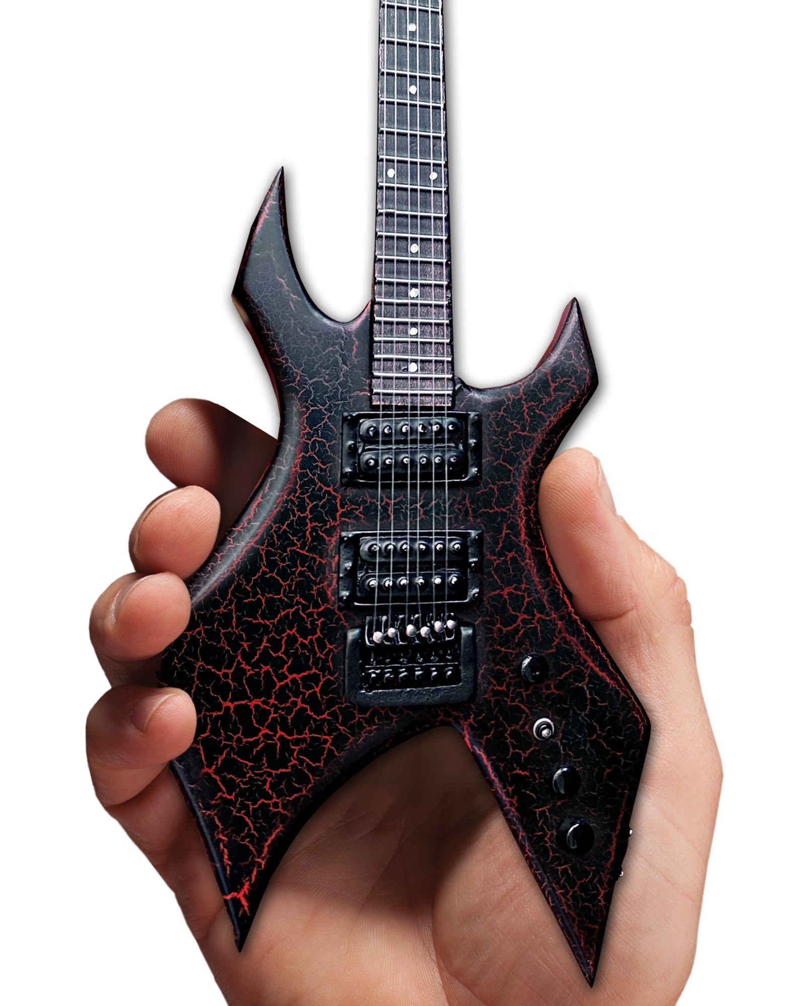 Stranger Things エディモデル B.C. Rich Warlock Official Stranger Things® Eddie's Guitar B.C. Rich® NJ Warlock