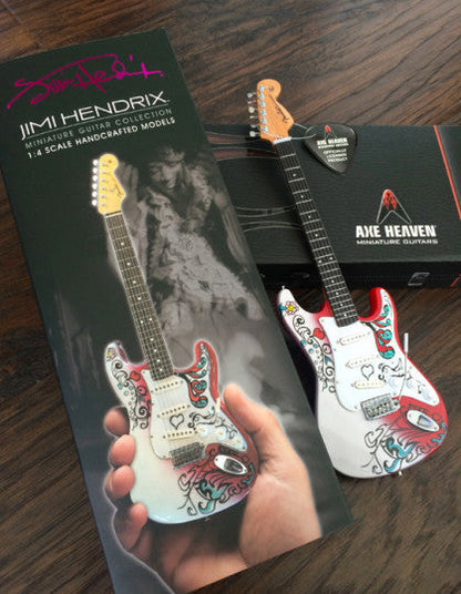 Officially Licensed Jimi Hendrix Mini Fender™ Strat™ Monterey Guitar Model