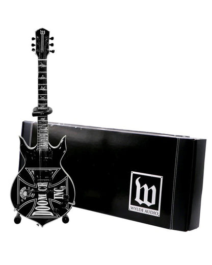 Zakk Wylde BLS DOOM CREW Heathen Grail Mini Guitar Replica Collectible