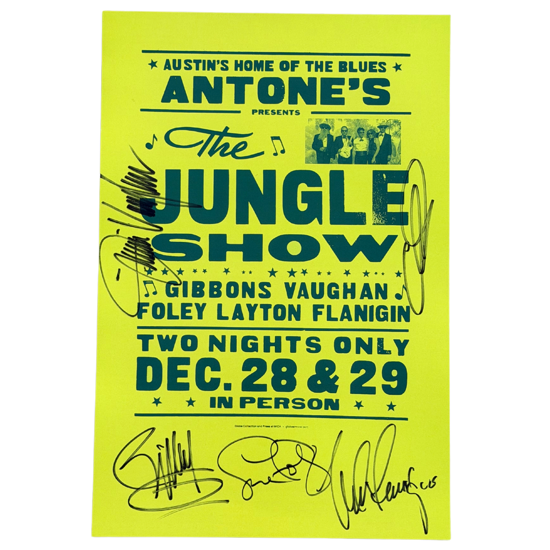 2021 - The Jungle Show - SIGNED Poster - 12” x 18"