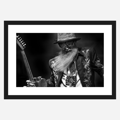 Billy F Gibbons - Iconic Photo - Fine Art Print