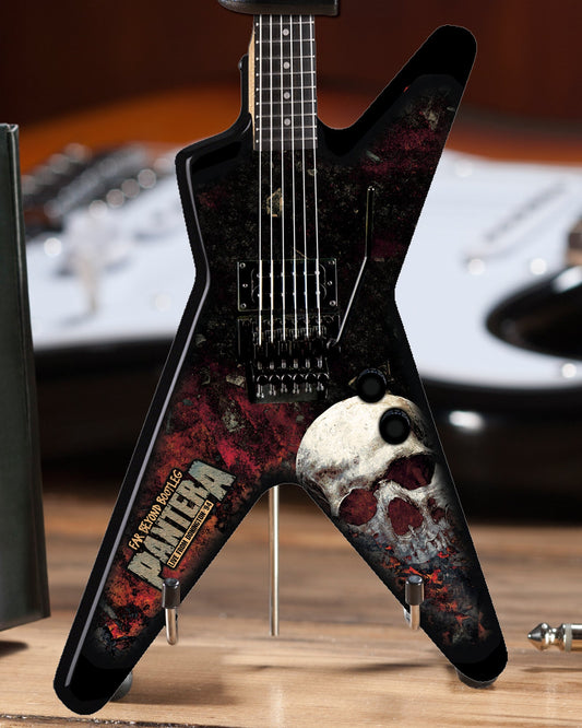 Dean Dimebag Pantera Far Beyond Bootleg Graphic ML Miniature Guitar Model - ARTIST PROOF EDITION