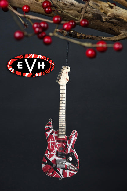 6" Officially Licensed EVH Frankenstein Guitar Holiday Ornament