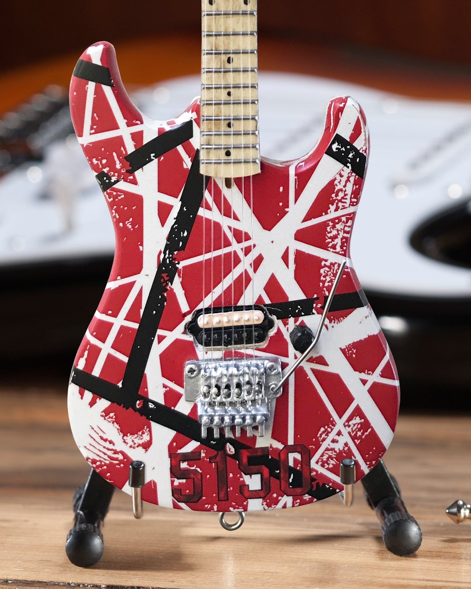 NEW - EVH 5150 Eddie Van Halen Mini Guitar Replica Collectible