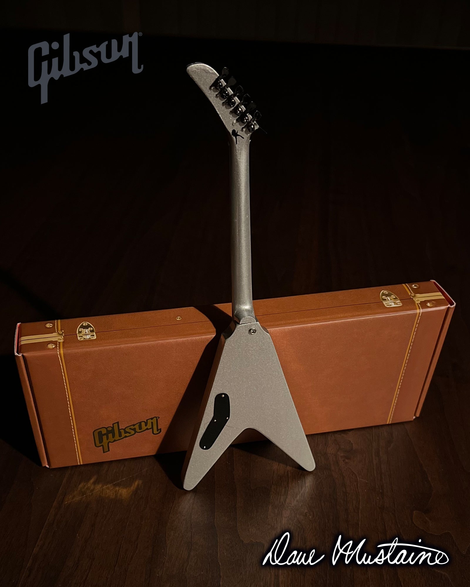 Dave Mustaine Signature Gibson Flying V SET OF 2 Mini Guitar