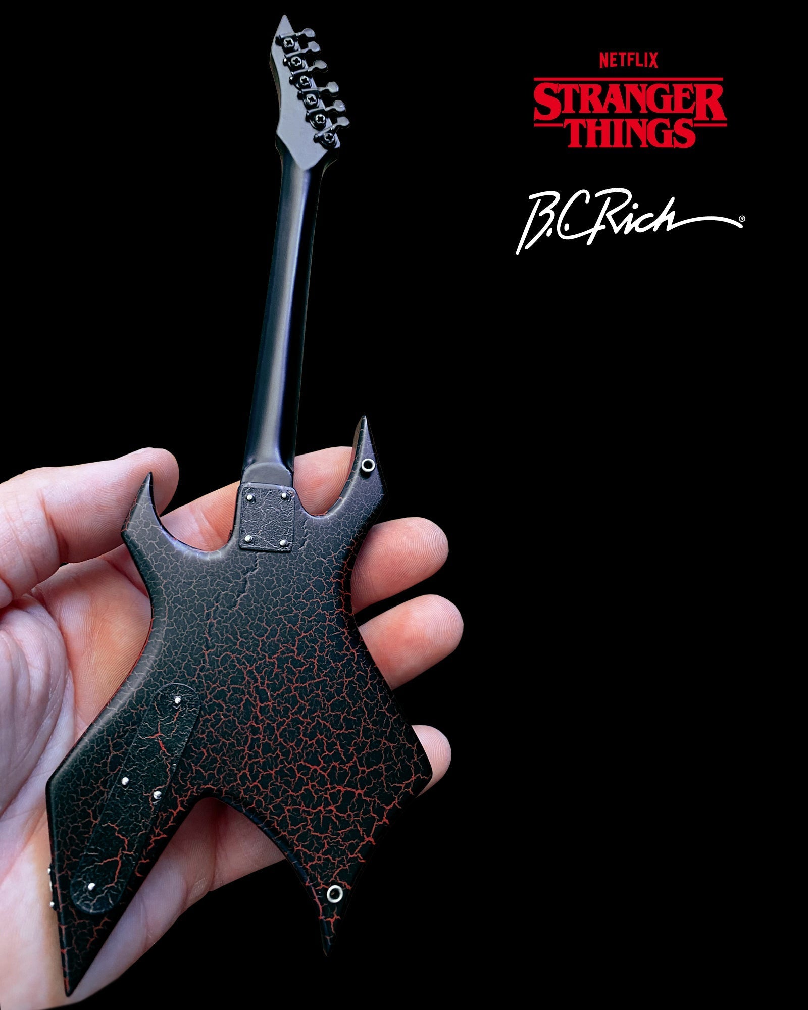 Official Stranger Things® Eddie's Guitar B.C. Rich® NJ Warlock