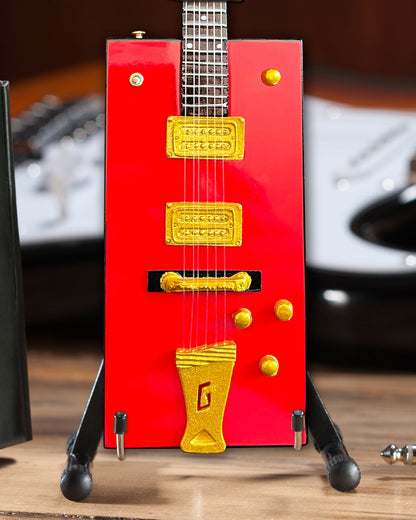 Bo Diddley Signature Firebird Red Gretsch G6138 Box Mini Guitar Model