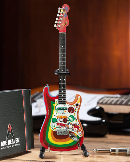 Officially Licensed George Harrison Fender™ Strat™ Rocky Mini Guitar Replica - Fab Four