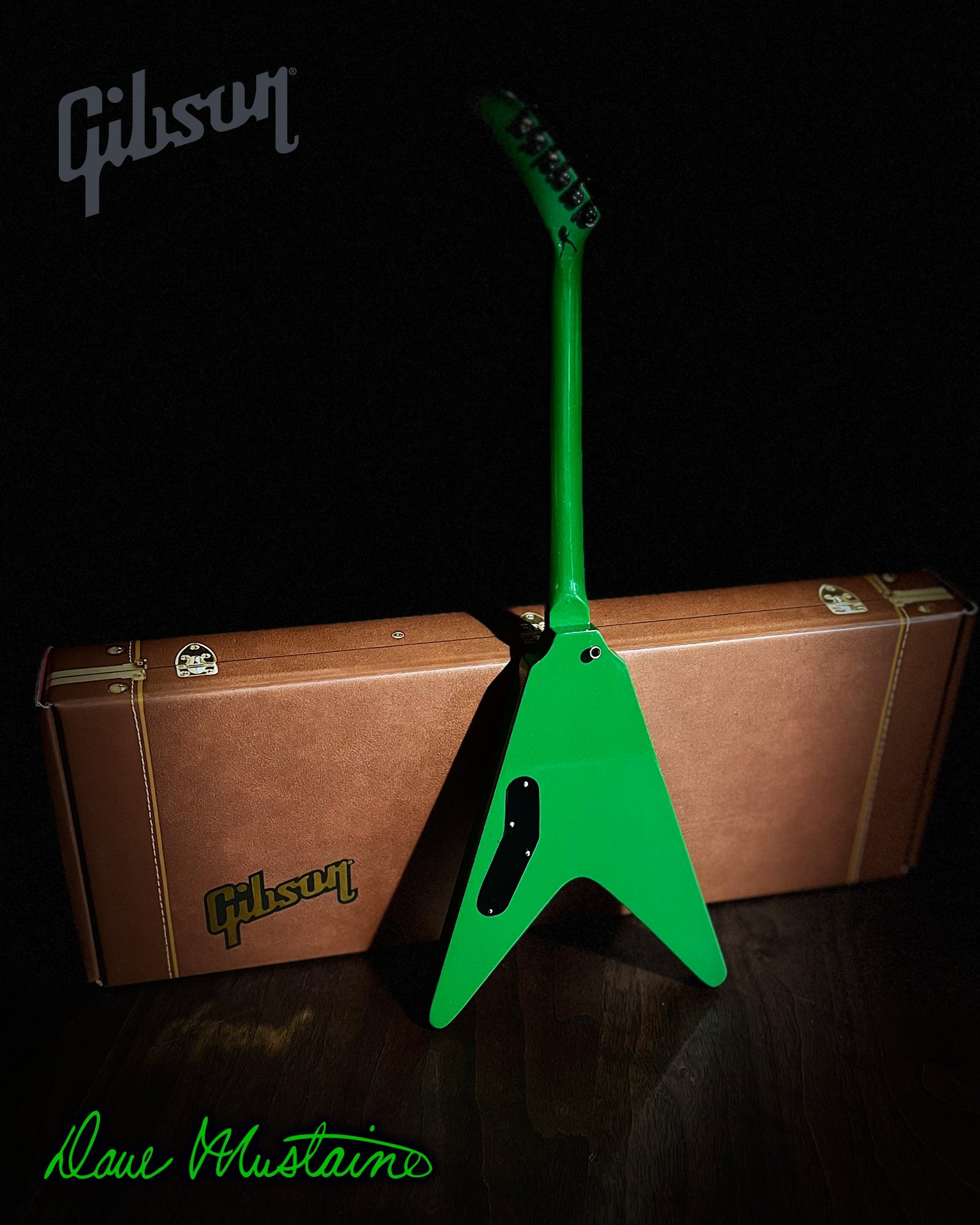 Dave Mustaine Signature Gibson Flying V SET OF 2 Mini Guitar