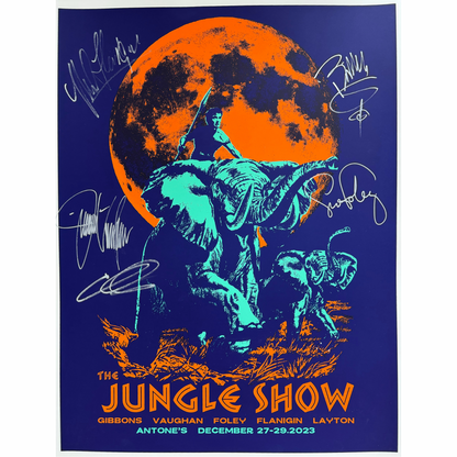 Jungle Show 2023 - SIGNED 20” x 26” Poster - ONLY 20 LEFT!
