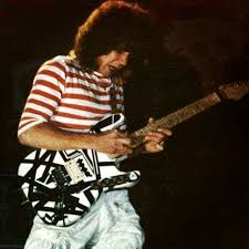 Eddie Van Halen EVH “Shapes” Mini Guitar Replica Collectible - Officially Licensed