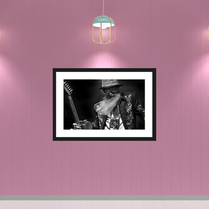 Billy F Gibbons - Iconic Photo - Fine Art Print