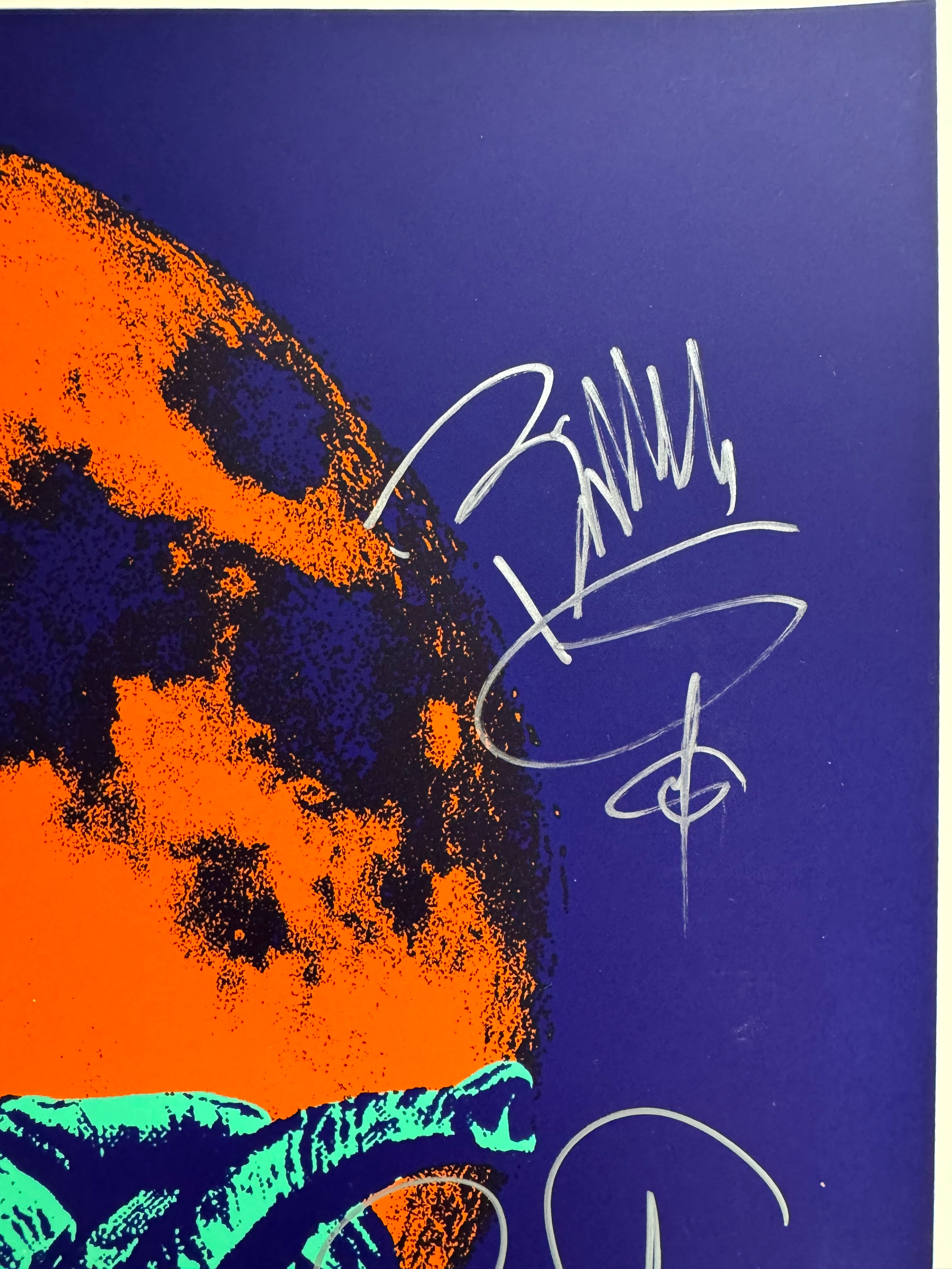 文学・小説 EWB JJJ Signed poster Billy F Gibbons & Jimmie Vaughan SIGNED Poster - Jungle Show 2023