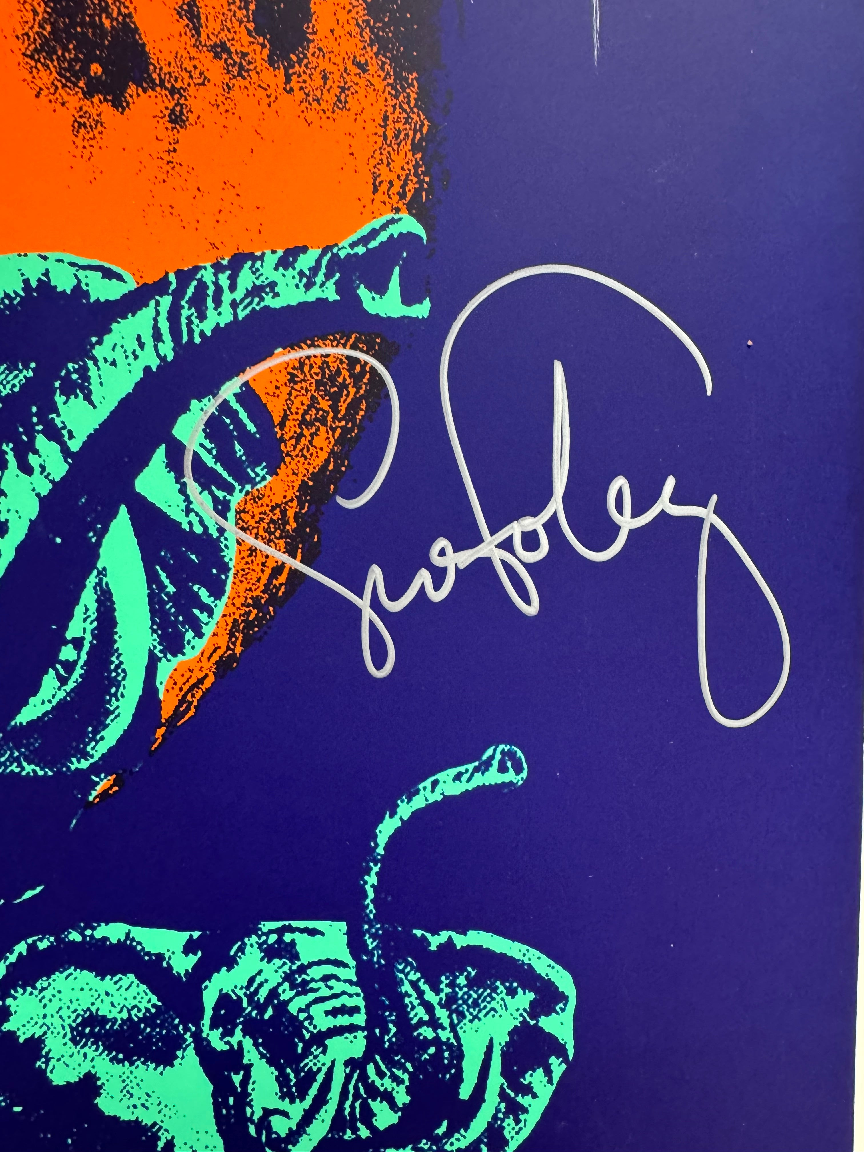 Billy F Gibbons & Jimmie Vaughan SIGNED Poster - Jungle Show 2023