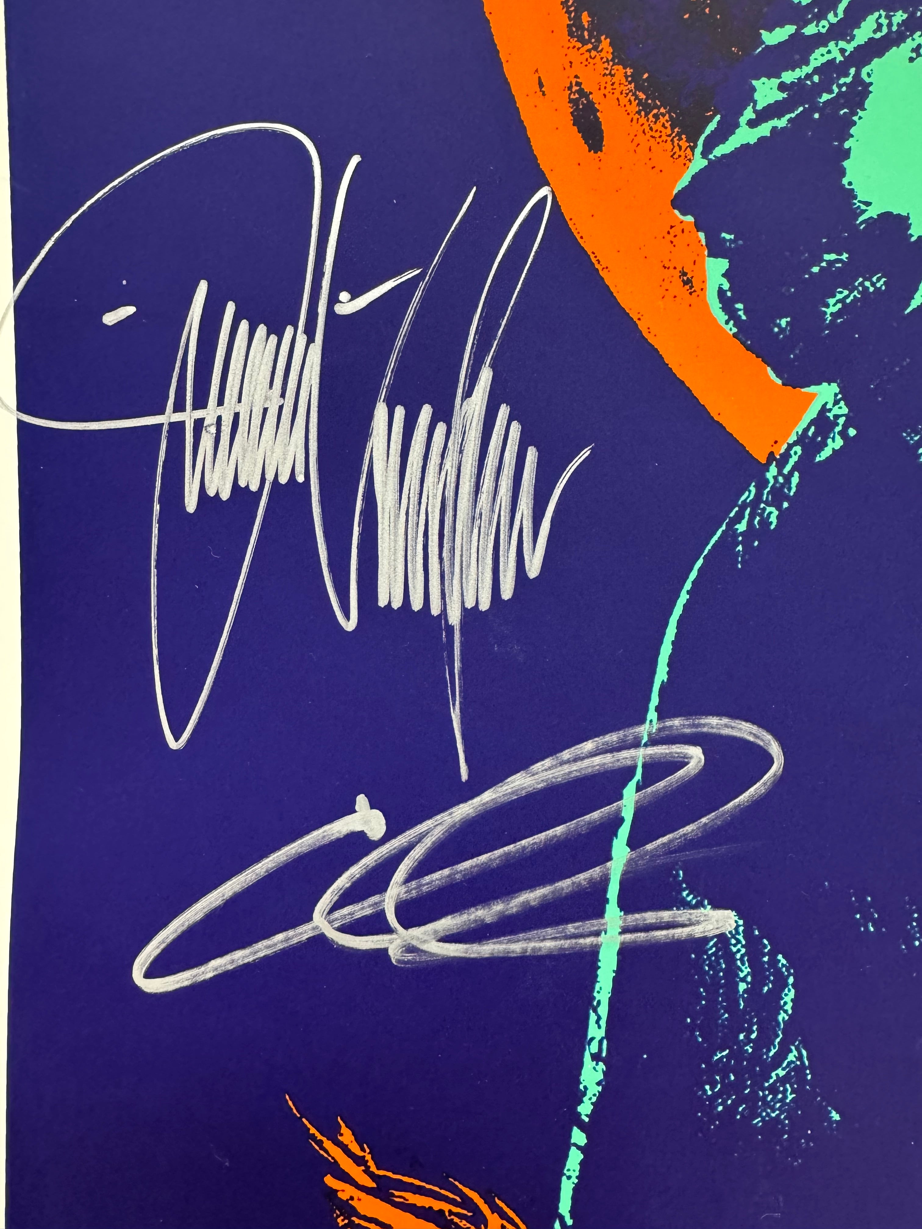 Billy F Gibbons & Jimmie Vaughan SIGNED Poster - Jungle Show 2023