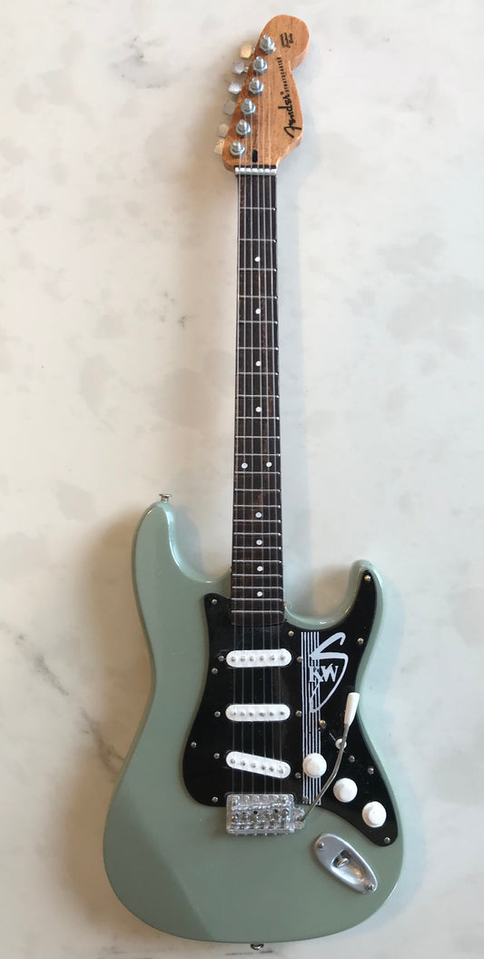 Officially Licensed Kenny Wayne Shepherd Mini Fender™ Strat™ KWS Green Signature Guitar Model