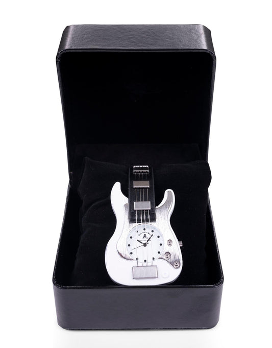 Guitar Watch White