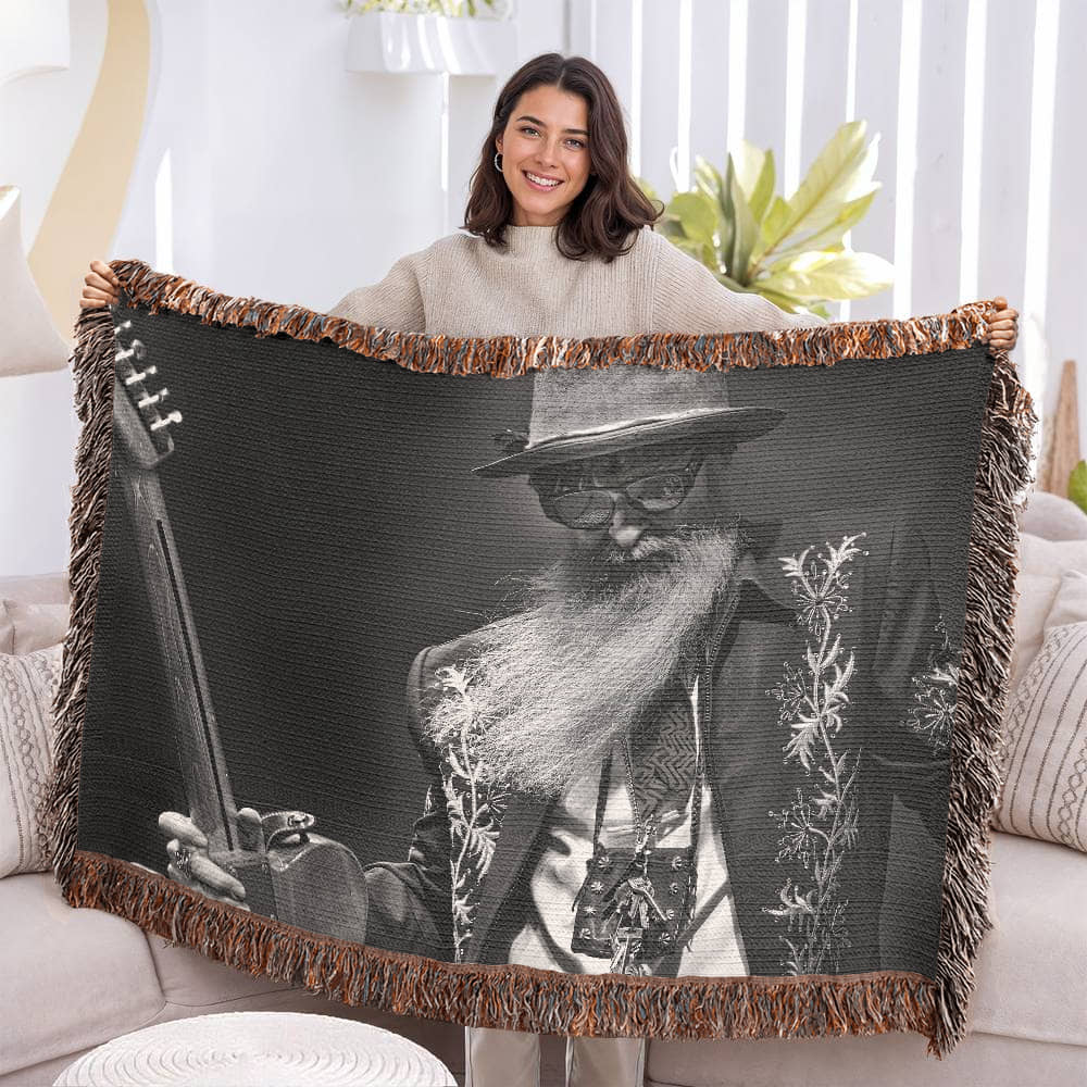 Billy Gibbons - Woven Blanket - Iconic Photo