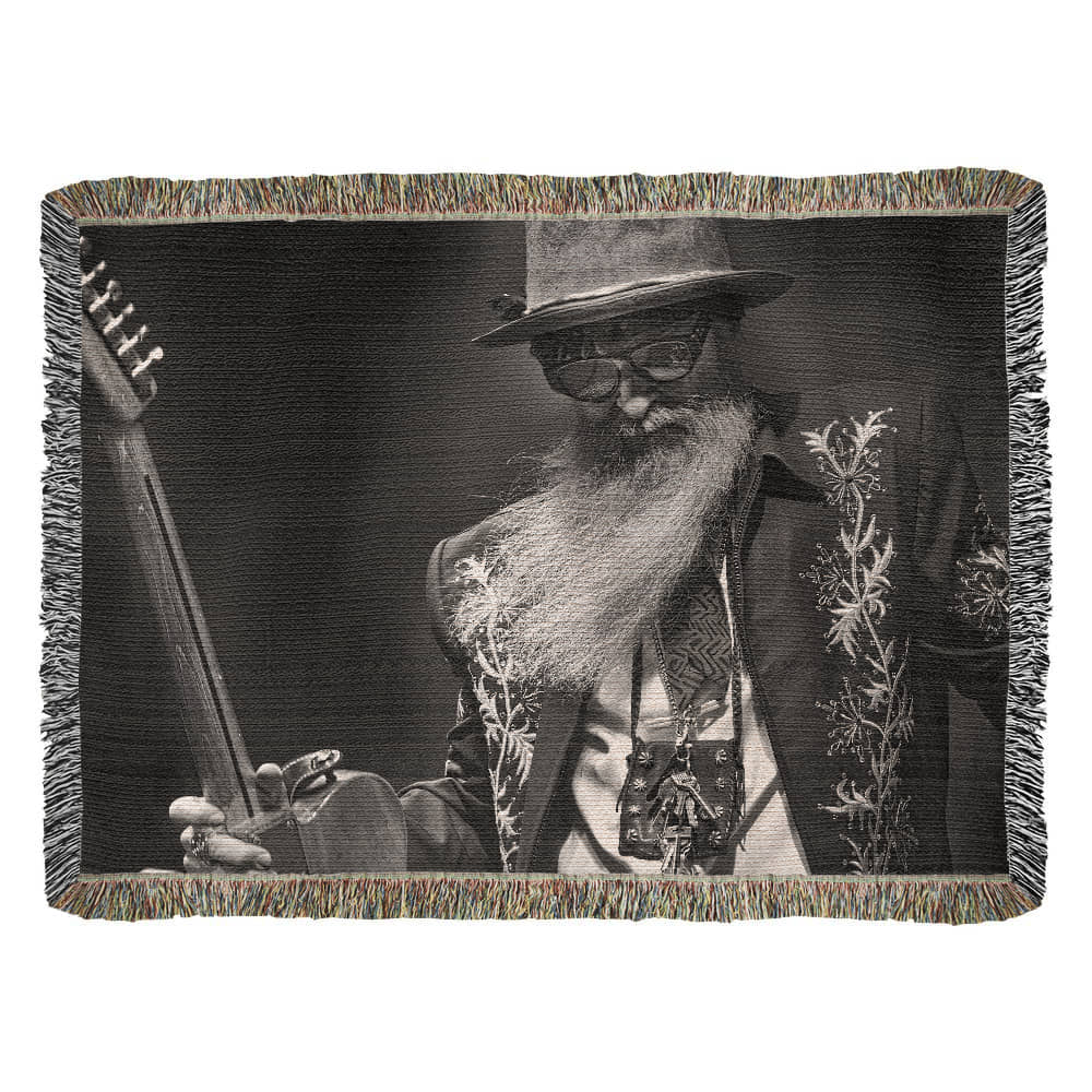 Billy Gibbons - Woven Blanket - Iconic Photo