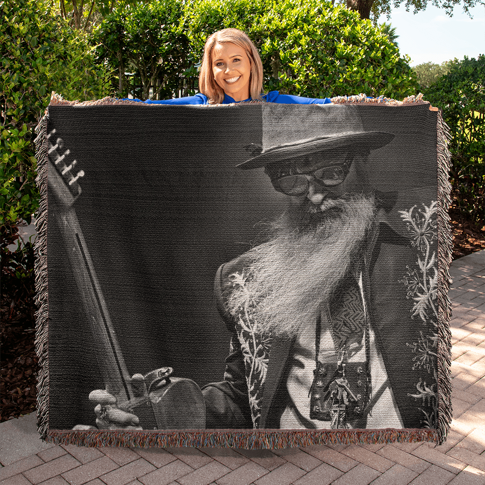 Billy Gibbons - Woven Blanket - Iconic Photo