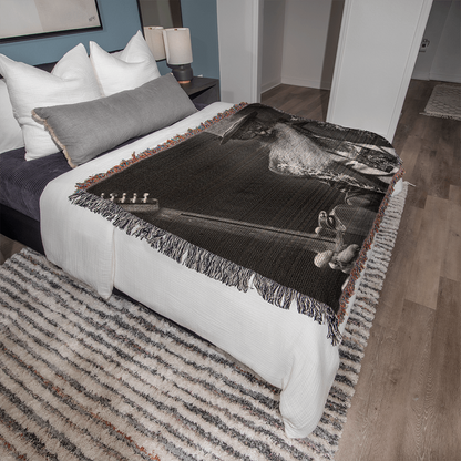 Billy Gibbons - Woven Blanket - Iconic Photo