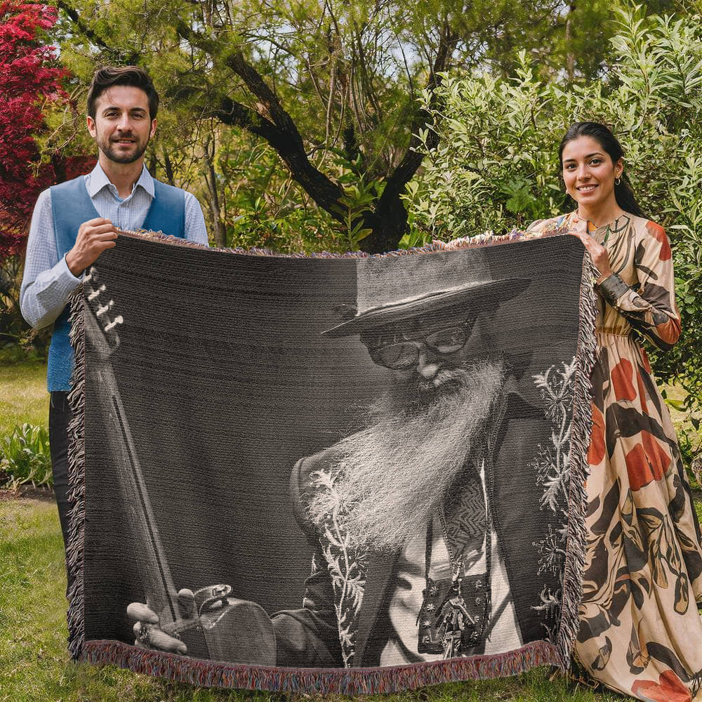 Billy Gibbons - Woven Blanket - Iconic Photo