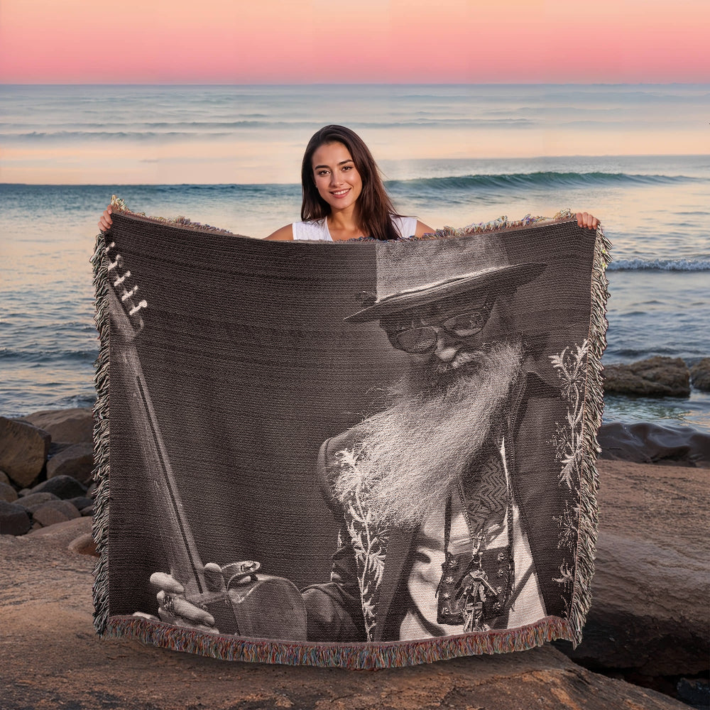 Billy Gibbons - Woven Blanket - Iconic Photo