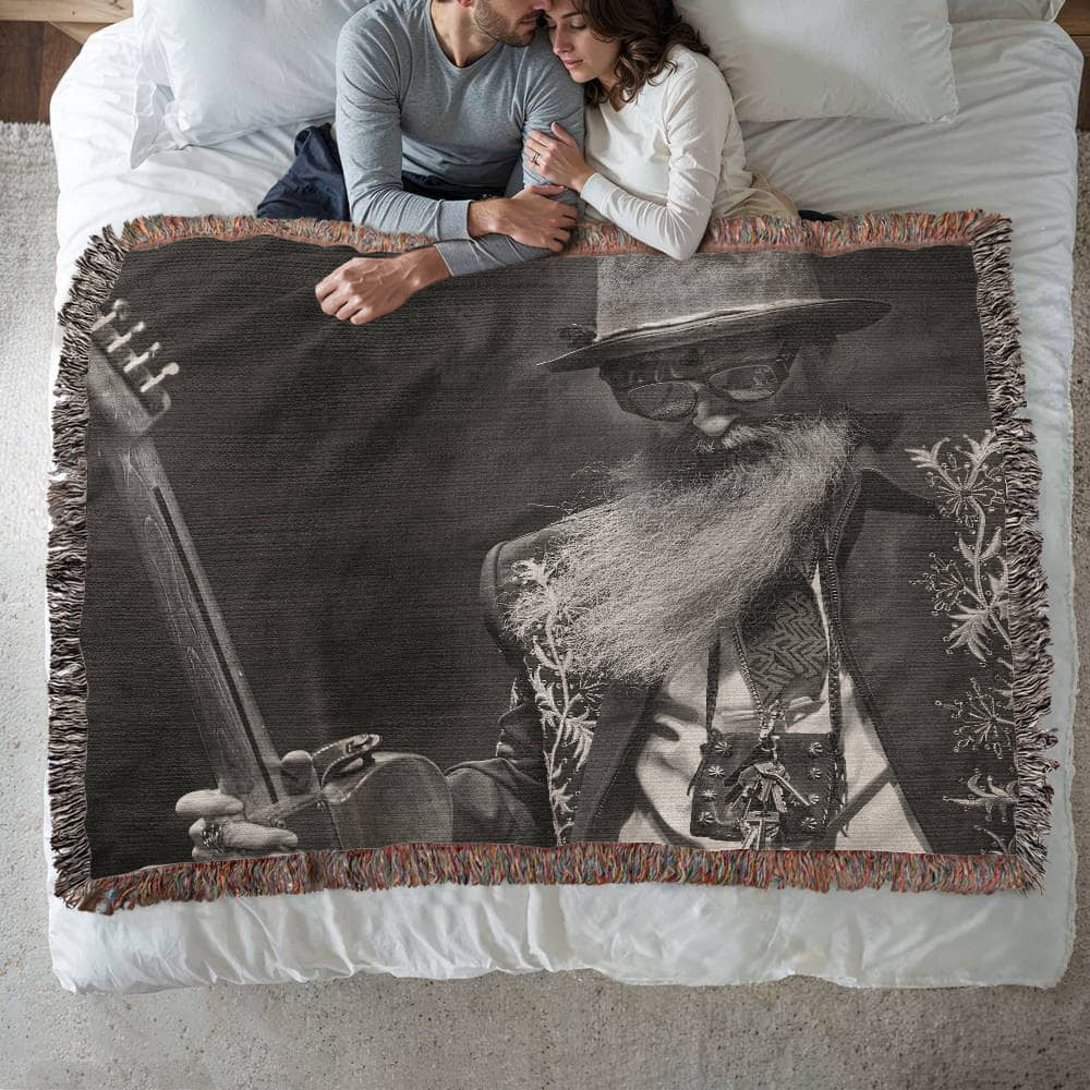 Billy Gibbons - Woven Blanket - Iconic Photo