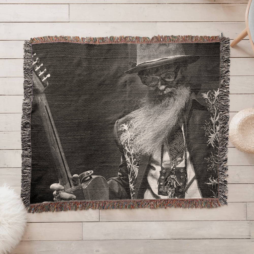 Billy Gibbons - Woven Blanket - Iconic Photo