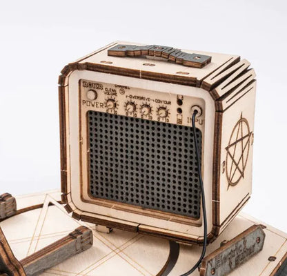 Electric Guitar 3D Wooden Puzzle Kit