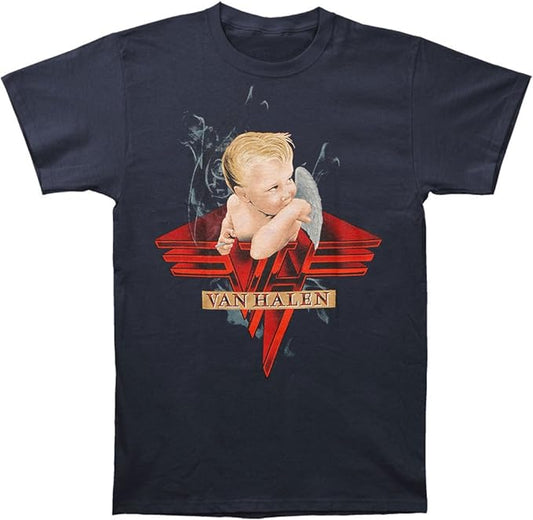 EVH Van Halen Angel Smoking Mens T-shirt